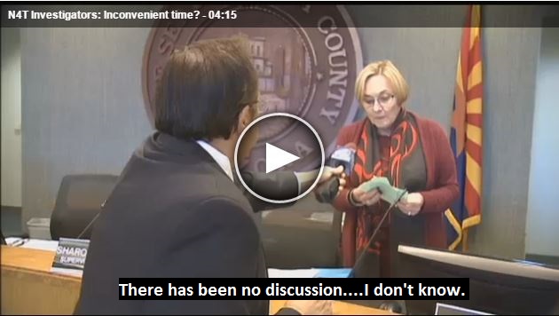 Response from Supervisor Valadez - walk away